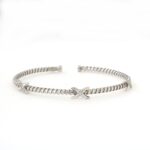 Bracciale Bangle Zirconi Marcello Pane BRFO033