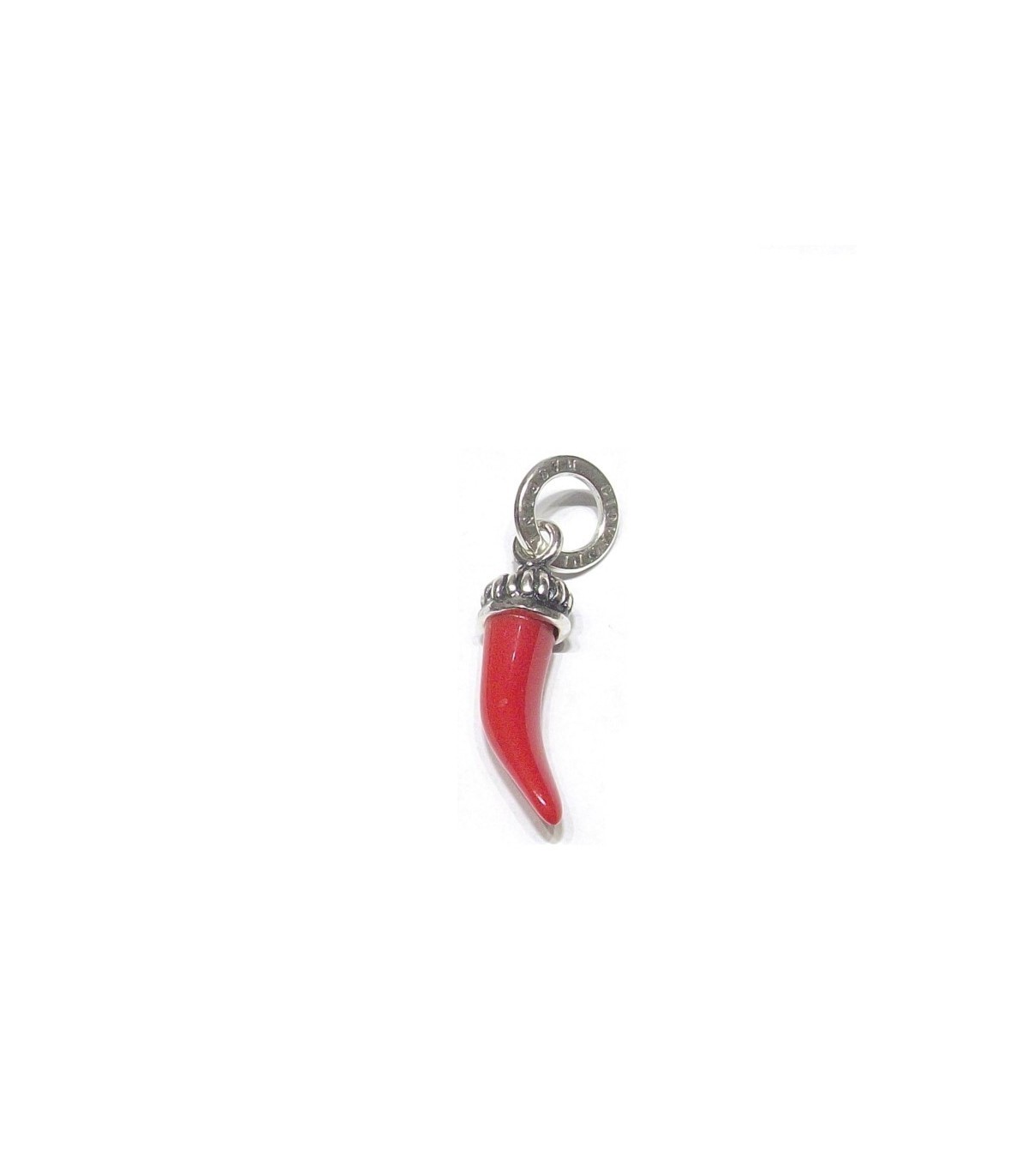 Charm Corno Rosso Giovanni Raspini 10167 - Oroshop