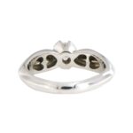 Anello Solitario Oro Bianco Diamante Crivelli - immagine 4